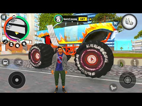Vegas Crime Simulator 2 (Rock Monster Truck) | Truck Driving | Games Kon – HD Android Gameplay