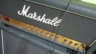 Video thumbnail for Marshall JCM800 Model 2205 50 Watt Head Split Channel and Reverb Full Service and Demo by Vintage Guitar Amp Repairs & Online Guitar Teacher