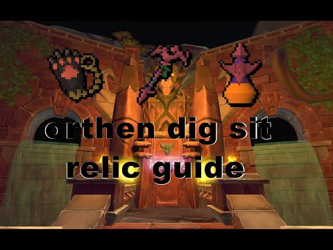 Orthen dig site, relic guide (Runescape3)
