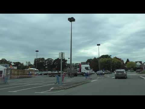 Driving Around 22200 Guingamp, Côtes d'Armor, Brittany, France 19th October 2020