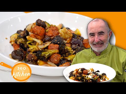 Healthy & Quick Honey Roasted Veggies Recipe | 360 in the Kitchen