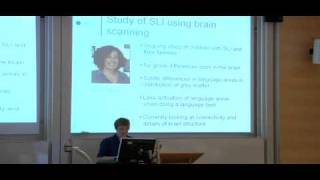 Languages disorders in children: What can they tell us about genes and brains?