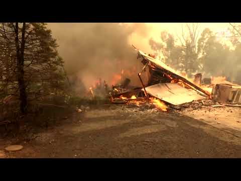 Hundreds left homeless by California wildfires