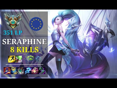 Seraphine Bot vs Kai'Sa - 8 kills - Stefaν EUW Grandmaster (351 LP) Patch 11.3