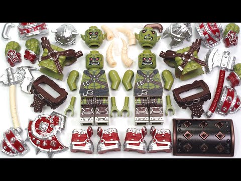 LEGO World of Warcraft | Orc Unofficial Lego Minifigures DT8905