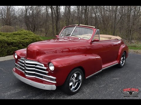 Thumbnail for *SOLD* 350 Cubic Inch V8 Powered 1947 Chevrolet Fleetmaster Convertible Test Drive by Chevrolet Fleetmaster