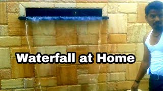 Waterfall at home, Water Fountain at home, Outdoor Waterfall, Garden Waterfall