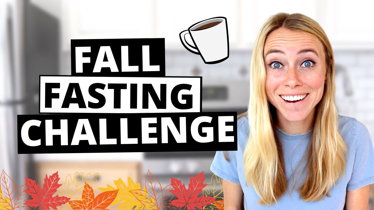 🔴 21 Day Fall Intermittent Fasting Challenge!! [join me!]