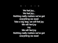joy - will young 