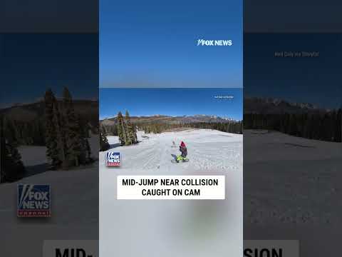 WATCH: Mid-jump near collision caught on cam