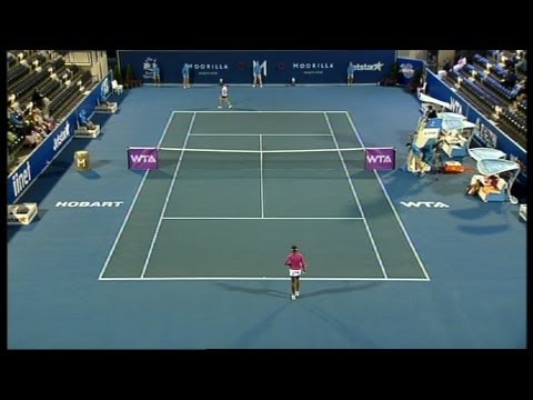 Sloane Stephens vs Simona Halep, Moorilla Hobart International 2013