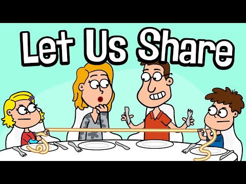 Sharing Song For Children | Let Us Share | Kids Video | Hooray Kids Songs & Nursery Rhymes
