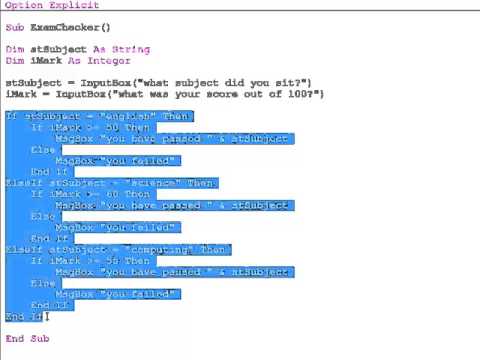 1 Introduction to Programming with VBA The Integrated Development Environment