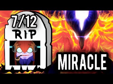 Miracle- Dota 2 How To Counter Tinker Pick Phoenix go MID! Epic Magic Show!
