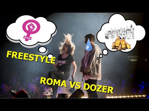 FEMlNISM0 EN EL FREESTYLE - DOZER VS ROMA