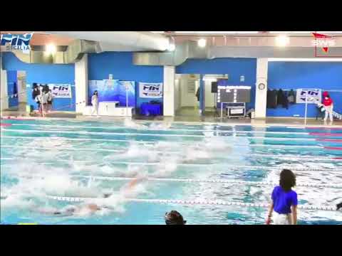 Gianluca Messina 50 stile libero 🥈cat jun. campionati regionali invernali Paternò.