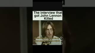 The interview that got #johnlennon killed