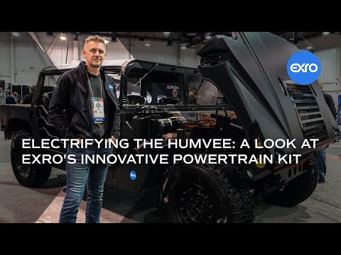 Electrifying the Humvee: A Look at Exro's Innovative Powertrain Kit | Exro Technologies