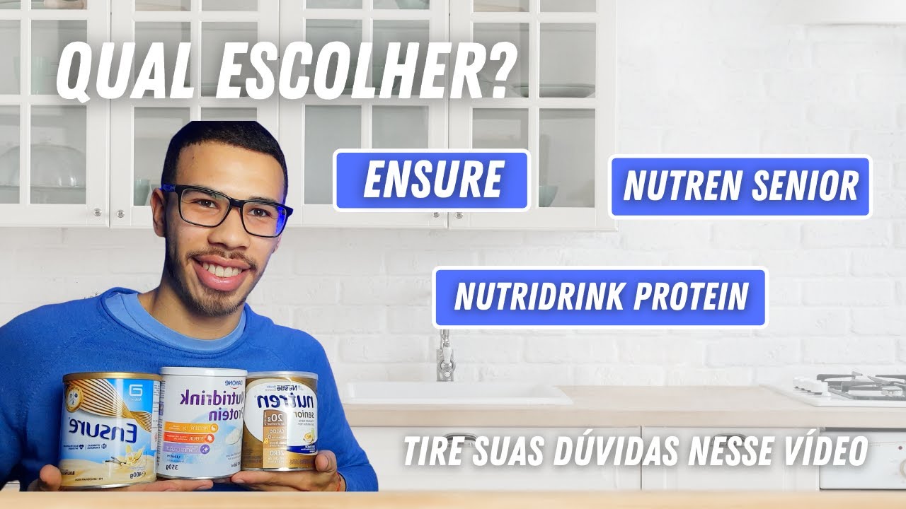 Ensure, Nutridrink Pó e Nutren Senior:Melhores Suplementos para quem tem +50 anos e busca Vitalidade