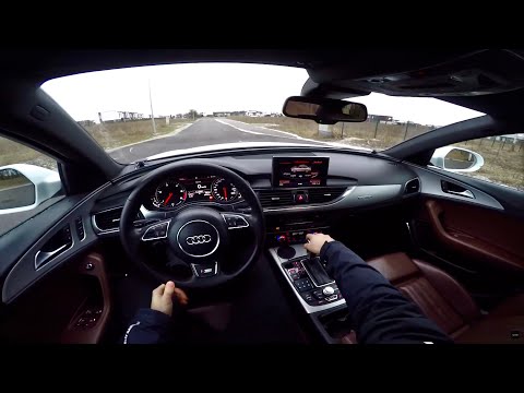 Audi A6 C7 3.0 BITDI S-LINE 2012 Saloon POV Test Drive