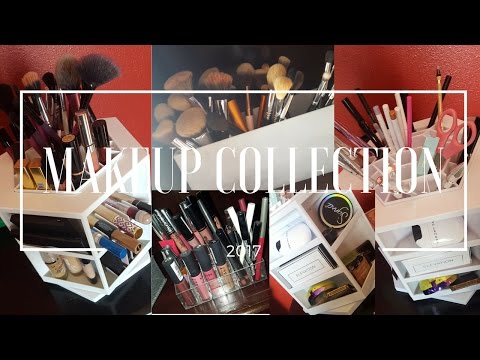 MY MAKEUP COLLECTION & STORAGE │2017 Video