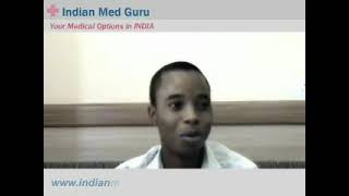 Mr. Raymond, Nigeria patient video testimonial India