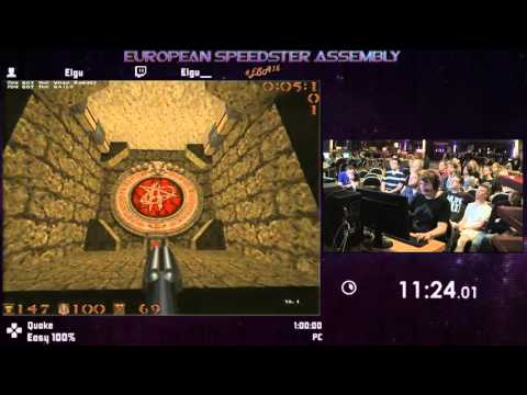 #ESA15Purple - Quake [ Easy 100% ] Speedrun by Elgu