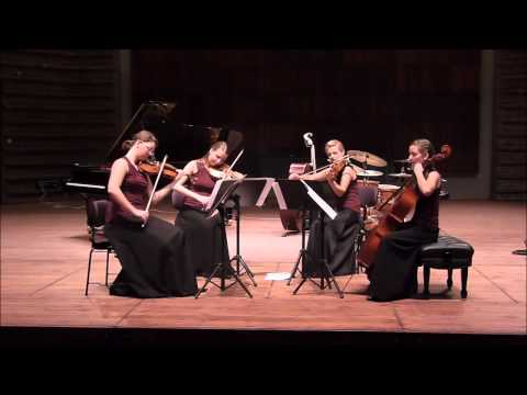 Daniel Schnyder - Quartet no.1 mvt3 "The Joy of Life" (Kwartet smyczkowy "A Vista Quartetto")