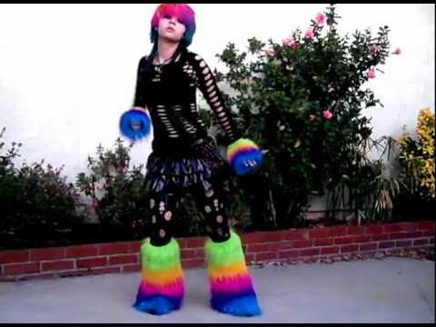 Glowstix Neon and blood Industrial Dance 8 by CyberTeddy:3
