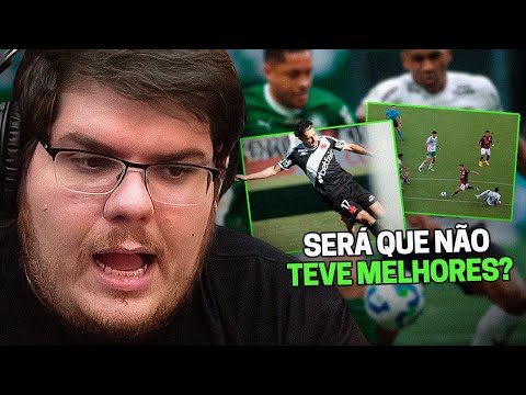 CASIMIRO REAGE: TOP 20 GOLS DO 1º TURNO DO BRASILEIRÃO 2025 | Cortes do Casimito