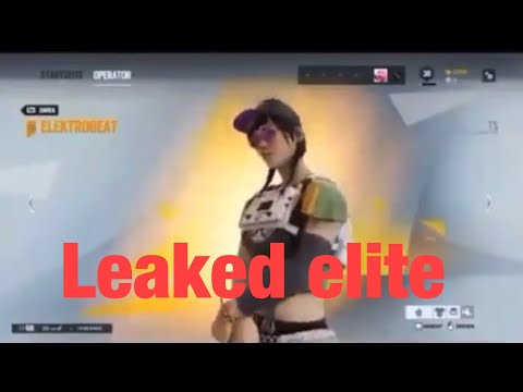 Leaked elite skin dokkaebi - Rainbow Six Siege