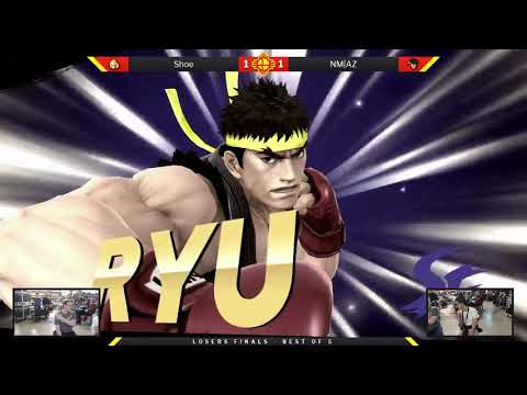 808s & Shieldbreaks Losers Finals - Shoe (Zero Suit Samus) vs AZ (Ryu)