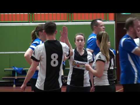 Kampioenswedstrijd Korfbalvereniging Achilles 3 op vijf maart 2017