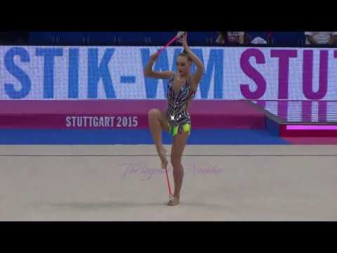Patricia BEZZOUBENKO (CAN) clubs - 2015 Stuttgart worlds Qualifs