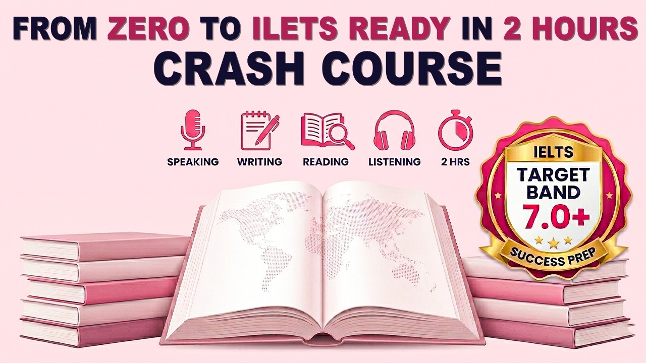 Crack IELTS in 2 Hours — Step by Step Winning Method (Band 7+ Plan)
