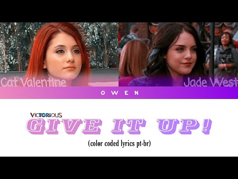 Victorious Cast 'Give it up' Color Coded Lyrics (ENG/PTBR)