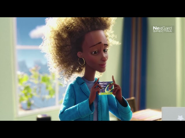 video apresentando a marca NexGard SPECTRA