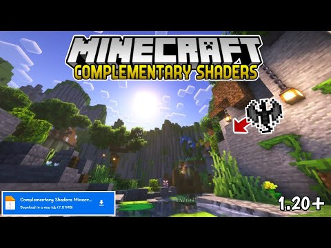 DIY GAMER - Complementary Shaders Minecraft PE 1.20+ 🔥 | Render Dragon ( No Clickbait ) - 100% Working