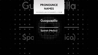 How to pronounce Guaguapilla