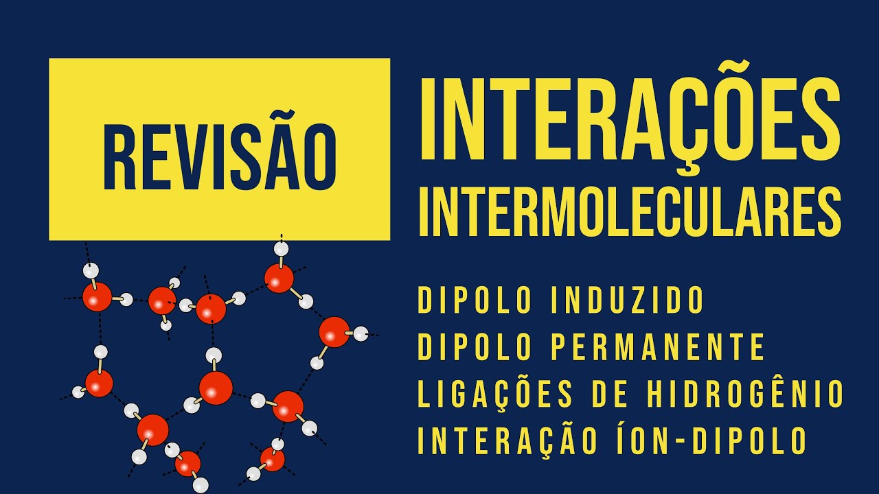 Interações Intermoleculares | Revisão