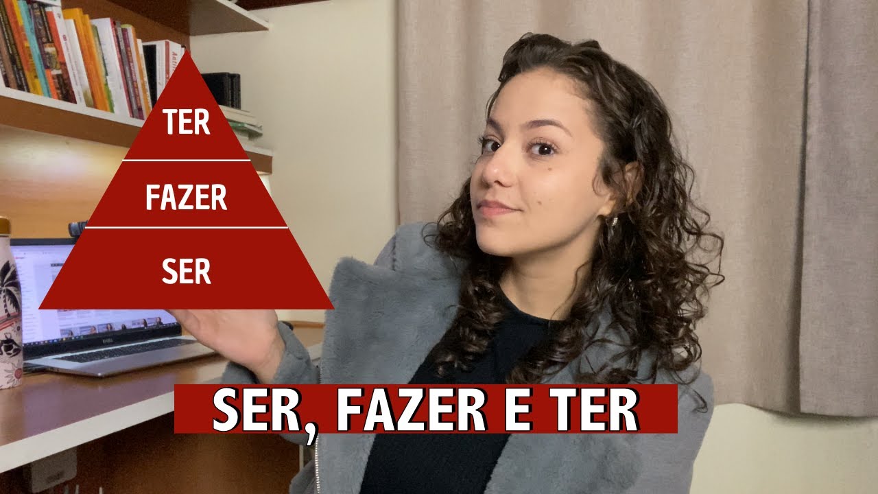 SER, FAZER E TER | Pirâmide do indivíduo - não inverta a ordem!