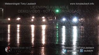 preview picture of video '11/16/2014 Mt. Vernon, IL - Night Snows'