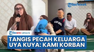 Isak Tangis Uya Kuya & Istri seusai Dijarah: Kami Korban Difitnah, Tak Ada Duit DPR Bangun Rumah Itu
