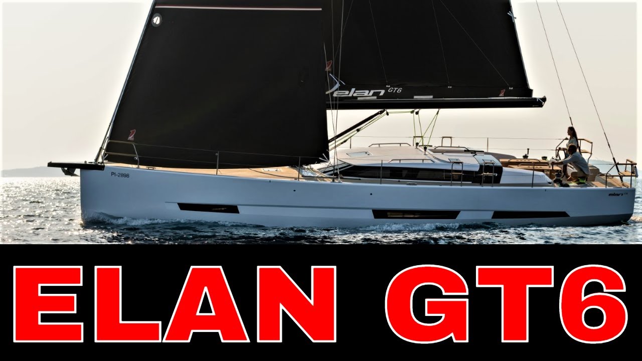 ELAN GT6 50 of yacht inspired by a super car.
