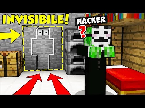 I SCAMMED A HACKER from INVISIBLE! - Minecraft ITA