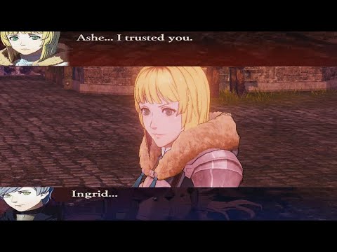 Fire Emblem Warriors: Three Hopes - Ashe vs Ingrid Unique Dialogue At Garegg Mach