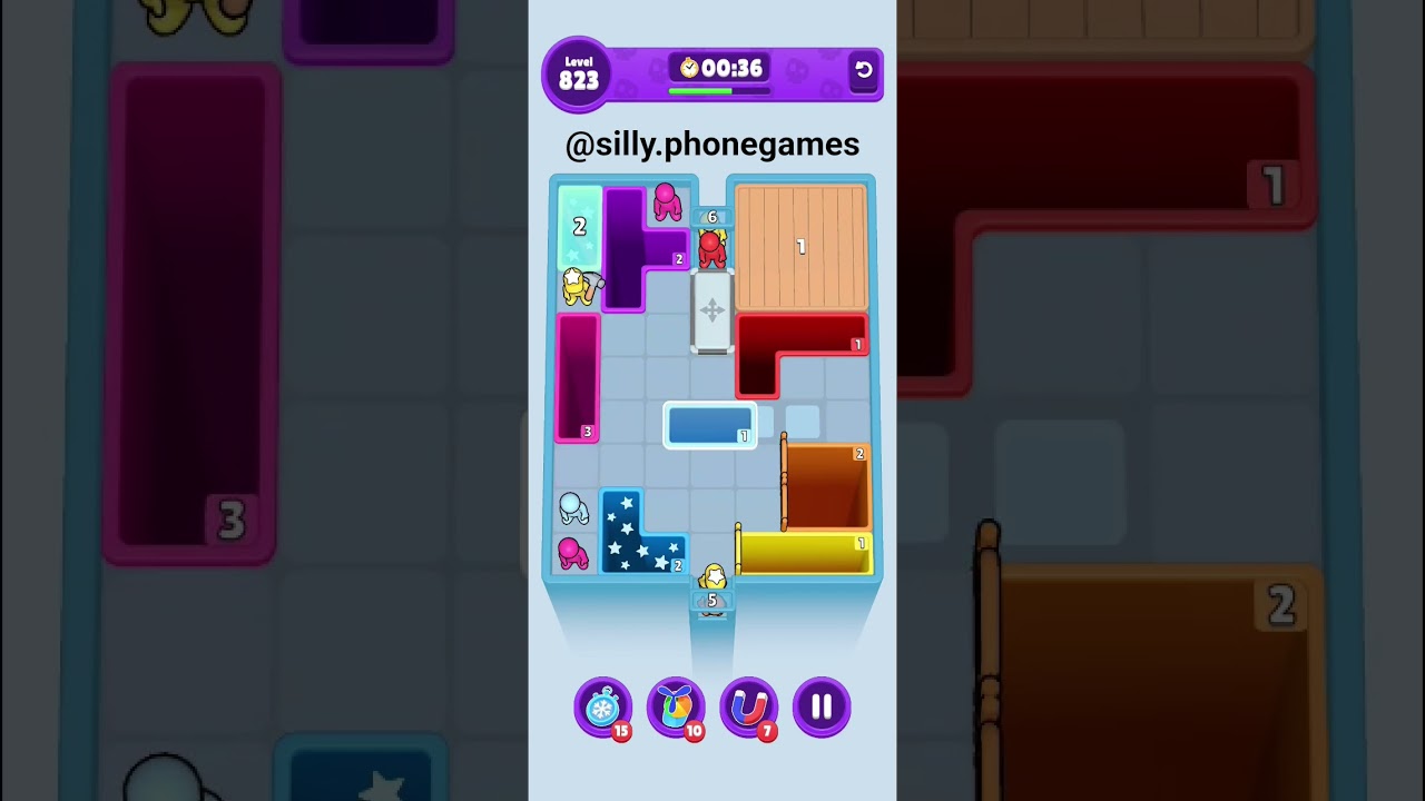 Drop Away Level 823 Walkthrough Solution