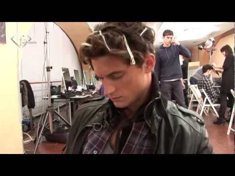 FashionTV - FTV.com - MILAN MEN Fall - Winter 10 - 11 - SALVATORE FERRAGAMO BACKSTAGE