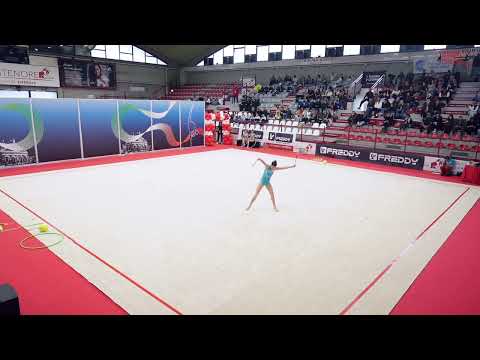 Campionato Nazionale Squadra Gold Allieve FGI - Padova 25/04/25 -  Gold 1 Gaia Nigido clavette