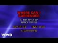 Randy Travis - Where Can I Surrender (Karaoke)